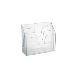 Organizador De Escritorio Horizontal Cristal - Acrimet