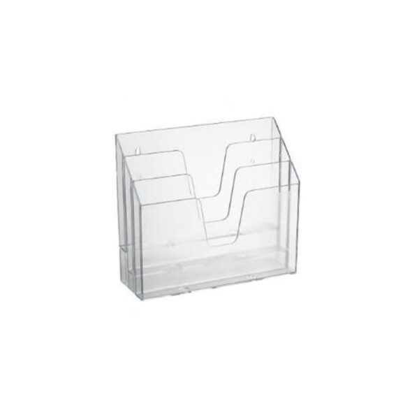 Organizador De Escritorio Horizontal Cristal - Acrimet
