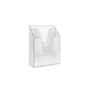 Organizador De Escritorio Vertical Cristal - Acrimet