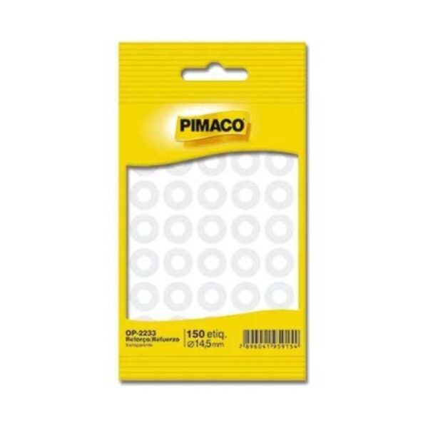 Reforço Auto-Adesivo Op-2233 com 150 Unidades - Pimaco