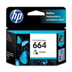 Cartucho HP F6V28AB 664 Colorido