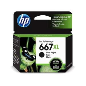 Cartucho HP 3YM81AB 667XL Preto