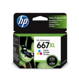 Cartucho HP 3YM80AB 667XL Colorido
