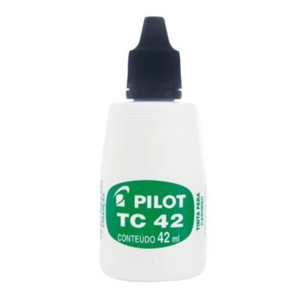 Tinta para Carimbo 42ml Preta - Pilot