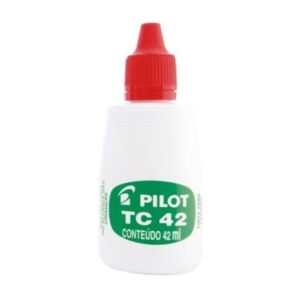 Tinta para Carimbo 42ml Vermelha - Pilot