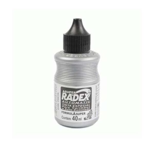 Tinta para Carimbo Autoentintado Preto - Radex