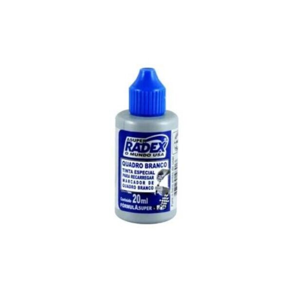 Tinta de Reposição para Pincel Quadrado Azul 20ml - Radex
