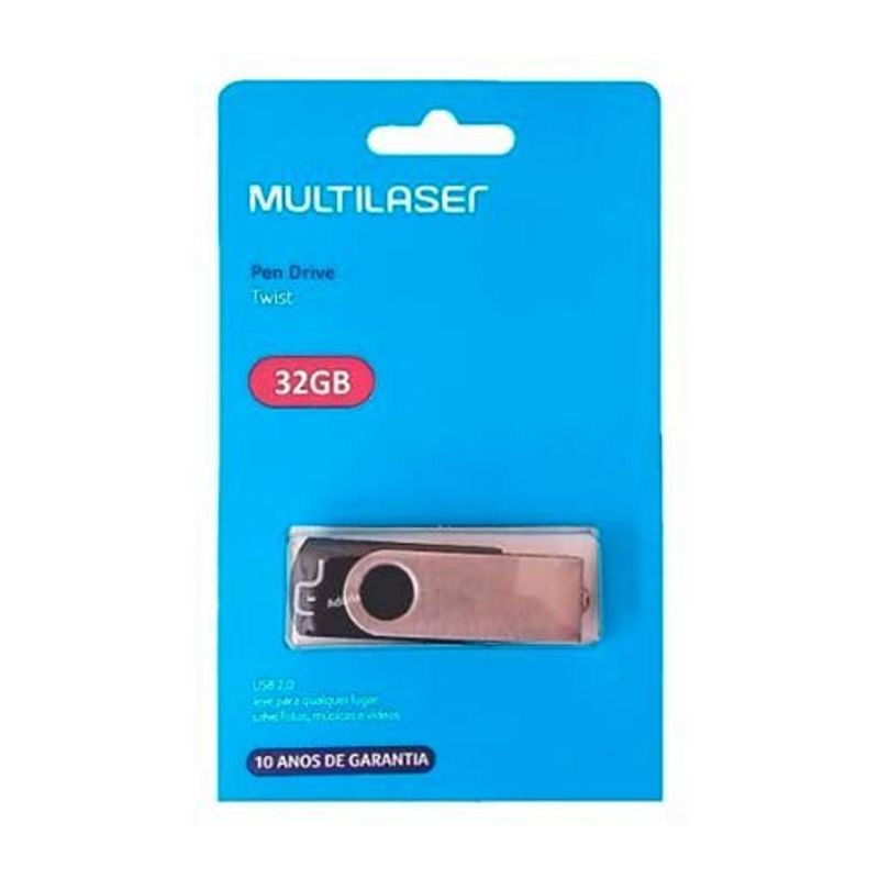 Pen Drive 32GB - Multilaser