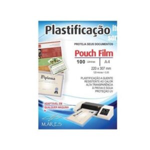 Plástico para Plastificação A4 0,05 - Mares