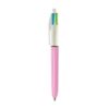 Caneta Esferográfica Bic 4 Cores Fashion - 12 Unidades Bic