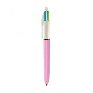 Caneta Esferográfica Bic 4 Cores Fashion - 12 Unidades Bic