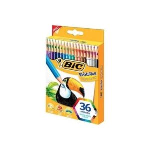 Lápis De Cor Evolution 36 Cores - Bic