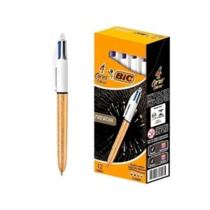 Caneta Esferográfica 4 Cores Firework - 12 Unidades Bic