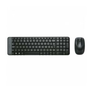 Kit Teclado + Mouse sem Fio MK220 Preto Logitech