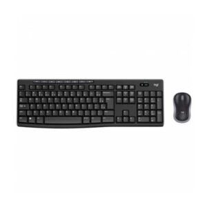 Kit Teclado + Mouse sem Fio MK270 Preto Logitech