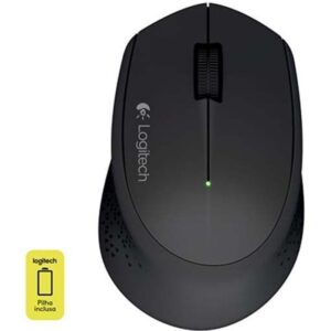 Mouse sem Fio Rcom Nano M280 Preto Logitech