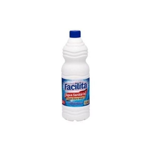Agua Sanitária 2,5% 1 Litro - Facilita