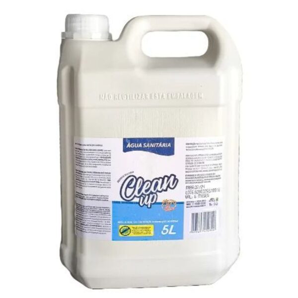 Água Sanitária 2,5% 5 Litros - Clean Up