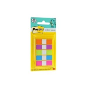 Tape Flags 5 Cores com 100  folhas  - 3M