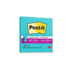 Bloco Pop-Up 330 (76x76) 90 folhas Paraíso Azul - 3M