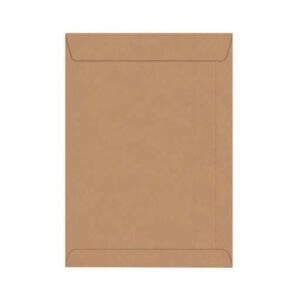 Envelope 176x250mm 80g Kraft Natural com 100 unidades - Scrity