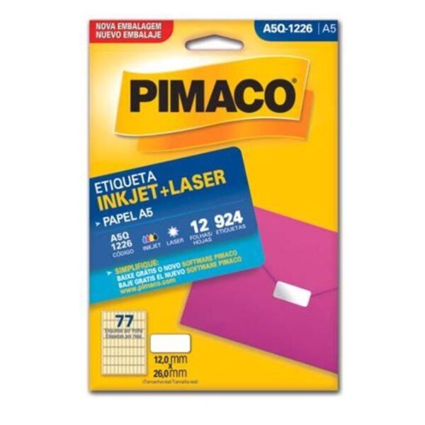 Etiqueta A5Q-1226 - Pimaco