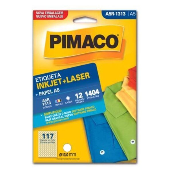 Etiqueta A5R-1313 - Pimaco