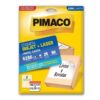 Etiqueta Laser 6286 com 50 Unidades - Pimaco
