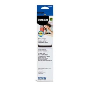 Fita original Epson S015631 para impressoras matriciais LX-350, LX-300 e LX-300+II
