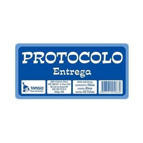 Protocolo com 100 Folhas Tamoio