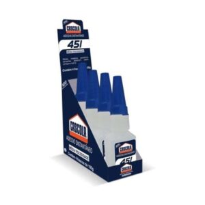 Cascola Adesivo Instantâneo 451 100g com 4 unidades - Henkel