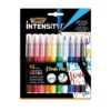 Caneta Hidrográfica Ponta Pincel - 10 Unidades Bic