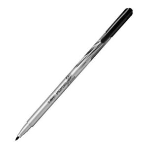 Caneta Hidrográfica Intensity 1,0mm Preta - 10 Unidades Bic