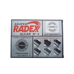 Almofada para Carimbo Nº 4 Preta - Radex