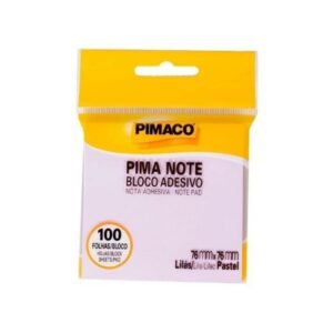 Bloco Adesivo Pimaco 76x76 Roxo Pastel 100 folhas