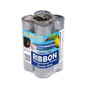 Ribbon de Cera 110mm x 74m ¿ Kurz
