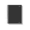 Caderno Capa Dura Espiral 1/4 Preto 96 folhas - Tamoio