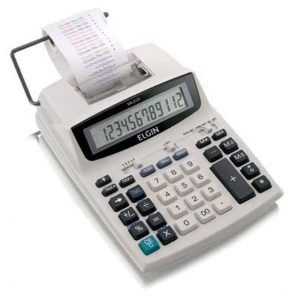 Calculadora de Mesa 12 Dígitos com Bobina MA5121 - Elgin