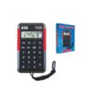 Calculadora de Bolso 8 Dígitos com Cordão KZ5004 - KAZ