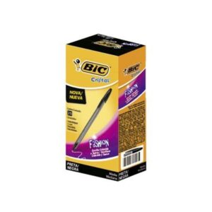 Caneta Esferográfica BIC Soft 1.2 Preta C/25
