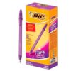 Caneta Esferográfica BIC Needle Fashion Roxo c/12