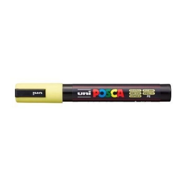 Caneta Posca Amarela 5M - Uni-Ball