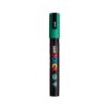 Caneta Posca Verde Ponta 1M com 6 unidades - Uni-Ball