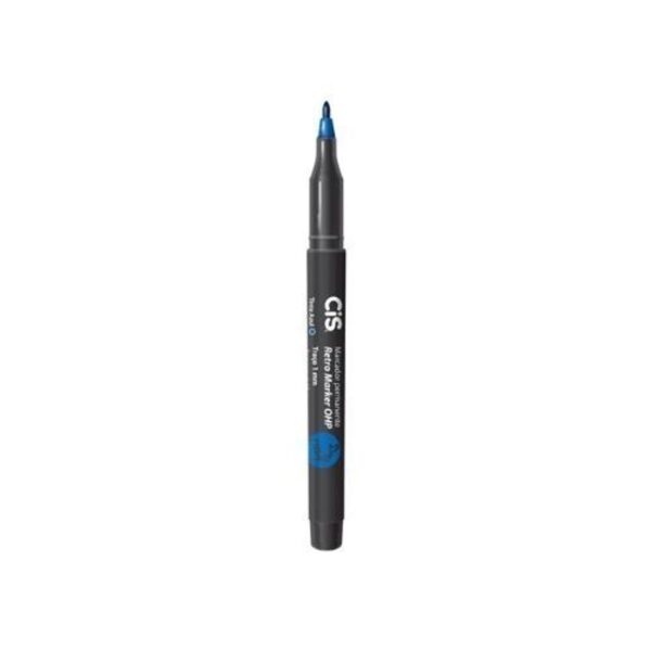 Caneta Retro/CD Maker OHP 1.0 Azul - CIS