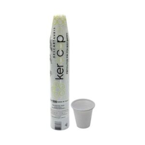 Copo descartável PS 180 ml com 100 unidades ¿ Kerocopo