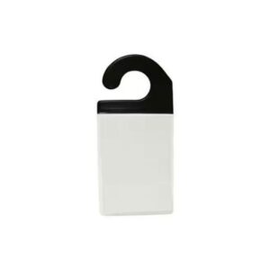 Crachá para Auto 90x130mm c/10 Preto - Plastpark