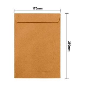 Envelope Kraft Natural 176x250mm 80g c/100 Unidades Reipel