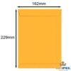 Envelope Kraft Ouro 162x229mm 80g c/100 Unidades - Reipel