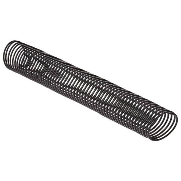 Espiral Preto 45mm - Pacote com 15 unidades (para até 400 folhas) Mares