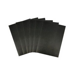 Capa para Encadernação 210x297mm (A4) PP Preta - Pacote com 100 unidades Mares